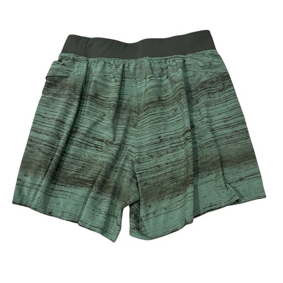 Lululemon Surge Short Medium Unlined Static Green Mens Run Gym Training Athletic - Picture 2 of 9